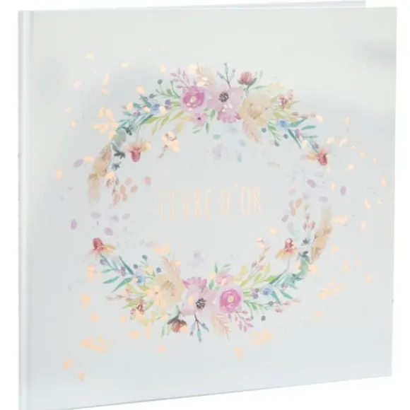 Livre D'Or Mariage Fleuri