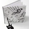Livre D'Or Mariage Musique Blanc
