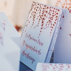 Livre D'Or Organisation De Mariage Vegetal Rose Gold