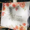 Livre D'Or Theme Romantique Flowers