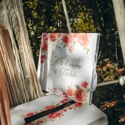 Livre D'Or Theme Romantique Flowers