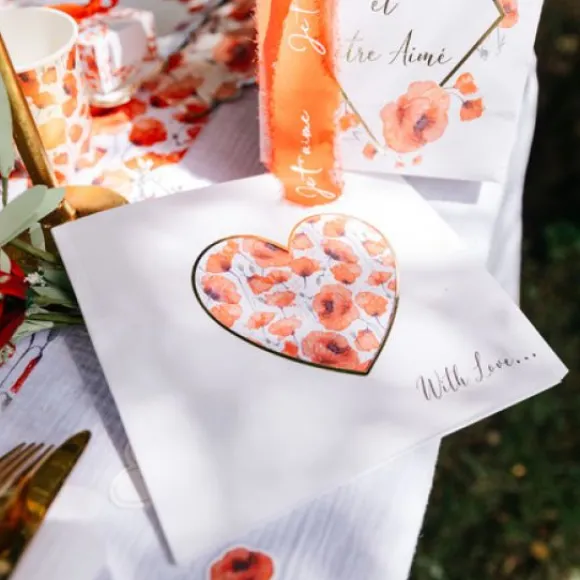 Livre D'Or Theme Theme Coquelicot