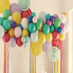Lot De 100 Ballons Multicolores 27 Cm