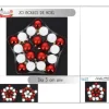 Lot De 20 Boules De Noel Blanc 3Cm