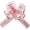 Lot De 5 Grands Noeuds En Tulle Rose 50Mm