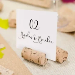 Lot De 6 Marque Places Bouche De Vin