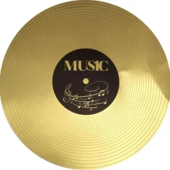 Lot De 6 Sets De Table Musique Disque D'Or M Tallis