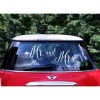 Lot De 3 Stickers Mariage Voiture Mr Mrs