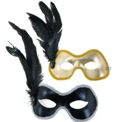 Loup Avec Plumes Couleur Al Atoire