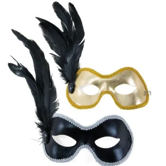 Loup Avec Plumes Couleur Al Atoire