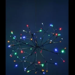 Lustre Lumineux De Noel 80 Led Multicolore