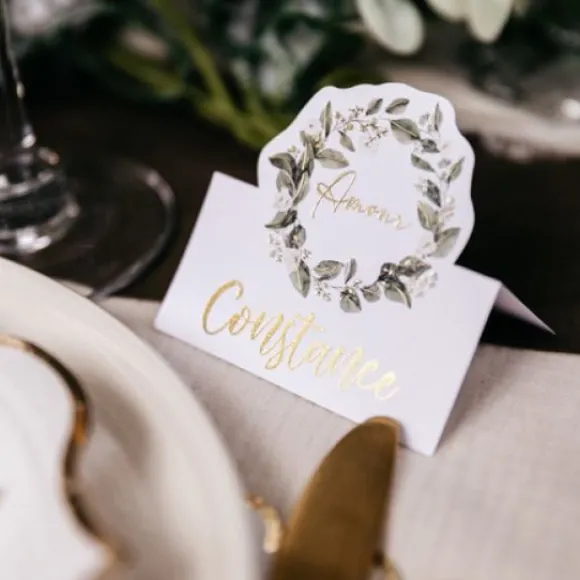 Marque Place Botanique Amour X 10 Pi Ces