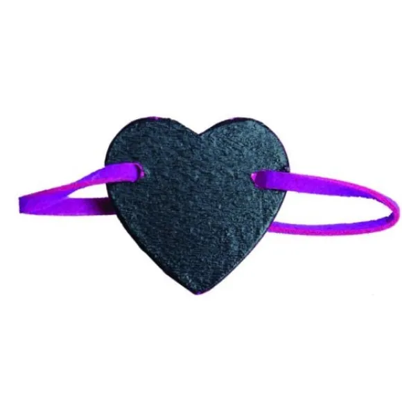 Marque Place Bracelet Coeur En Ardoise X 6 Pi Ces