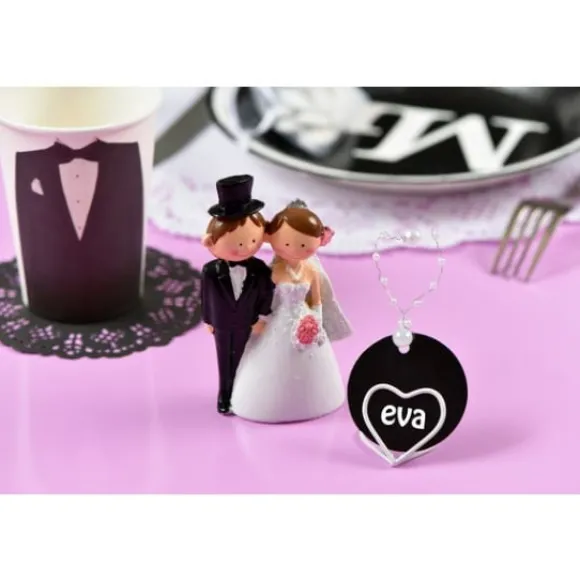 Marque Place Clipse Coeur Blanc X 2 Pi Ces