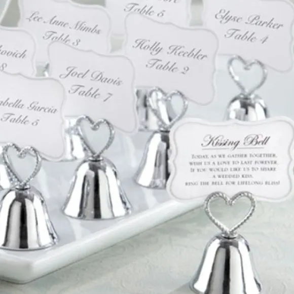 Marque Place Cloche Argent Avec Coeur