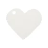 Marque Place Coeur Blanc X10