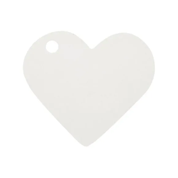 Marque Place Coeur Blanc X10