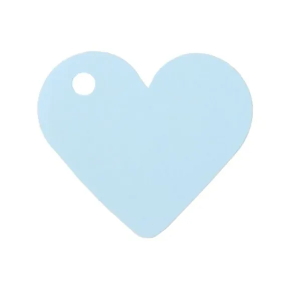 Marque Place Coeur Bleu Ciel X10