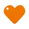 Marque Place Coeur Orange X10