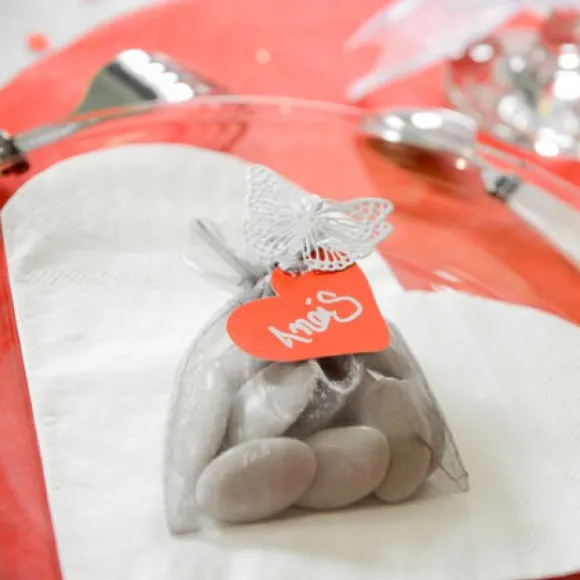 Marque Place Coeur Rouge X10