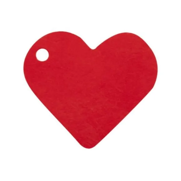 Marque Place Coeur Rouge X10