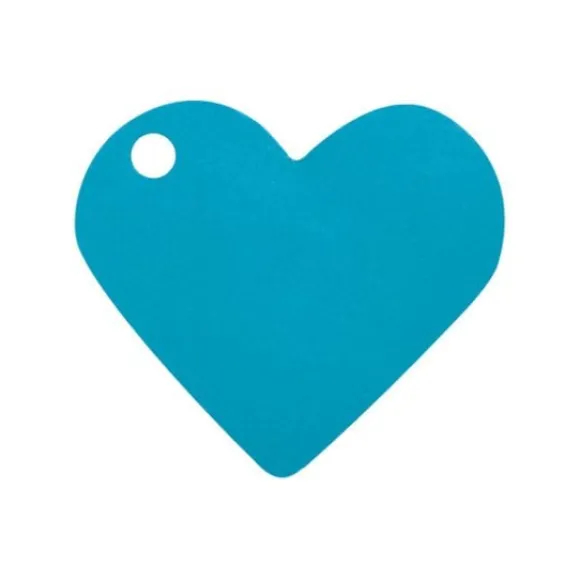 Marque Place Coeur Turquoise X10