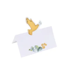 Marque Place Colombe Dorure Or X 10