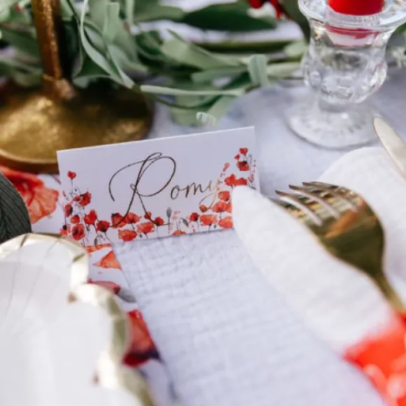 Marque Place Coquelicot X 10 Pi Ces