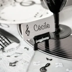 Marque Place En Carton Musique X 10 Pi Ces
