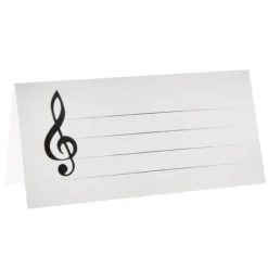 Marque Place En Carton Musique X 10 Pi Ces