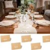 Marque Place Etiquette Bapt Me Kraft X 20 Pi Ces