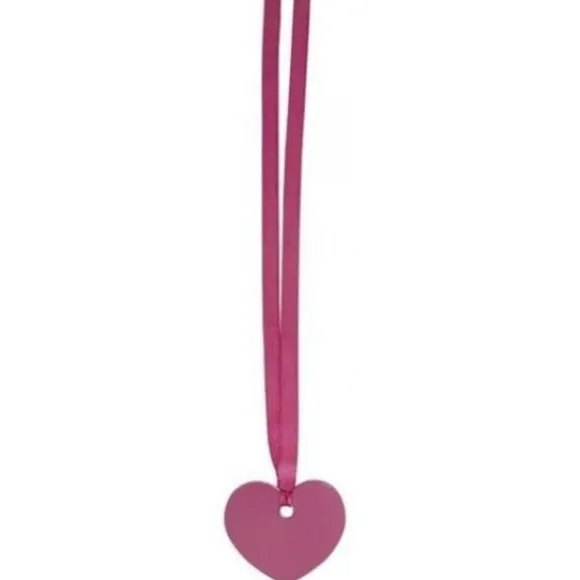Marque Place Etiquette Coeur Avec Ruban X 12 Pi Ces