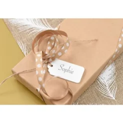 Marque Place Etiquette En Bois Blanc X6 Pi Ces