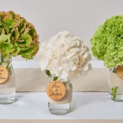 Marque Place Etiquette En Bois Ronde Naturelle X 6 Pi Ces