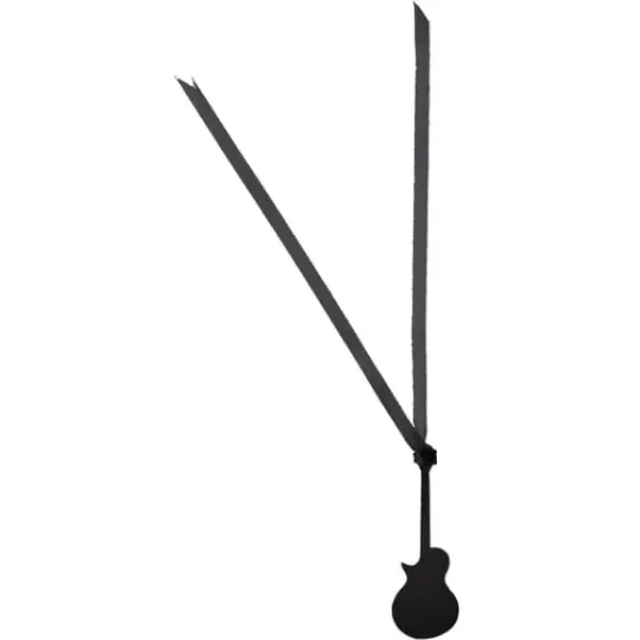 Marque Place Guitare Noir Avec Ruban X 12 Pi Ces