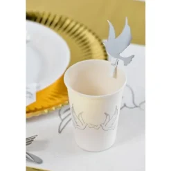 Marque Place Miroir Colombe Sur Pince X 6 Pi Ces