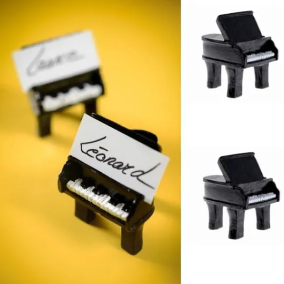 Marque Place Original Piano Noir X 2 Pi Ces