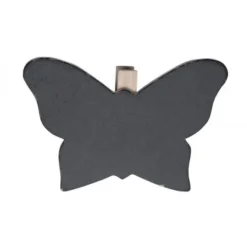 Marque Place Papillon Ardoise X 6 Pi Ces