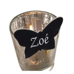 Marque Place Papillon Ardoise X 6 Pi Ces