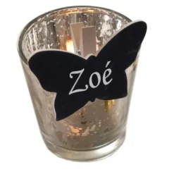 Marque Place Papillon Ardoise Naturel X 6 Pi Ces