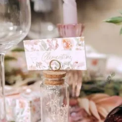 Marque Place Theme Dahlia Blanc Et Pastel X 10