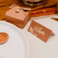 Marque Place Theme Jolis Brins Terracotta X 10 Pi Ces