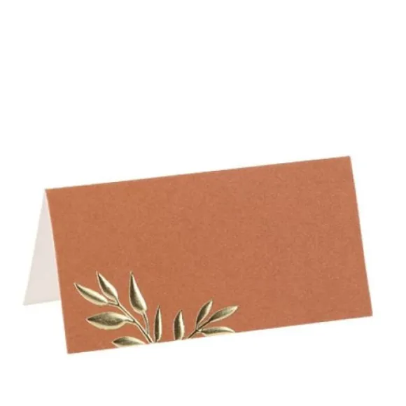 Marque Place Theme Jolis Brins Terracotta X 10 Pi Ces