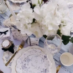 Marque Place Theme Toile De Jouy X 10 Pi Ces