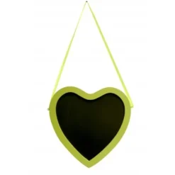 Marque Table Coeur G Ant Ardoise Vert Anis 30 Cm