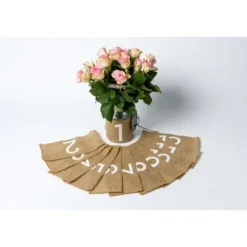 Marque Table En Jute 12 Num Ros