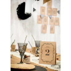 Marque Table En Kraft 10 Num Ros