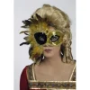Masque Golden Eye Avec Plumes
