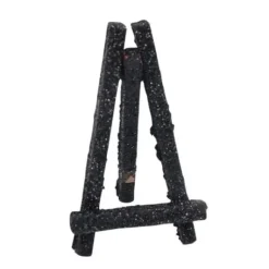 Mini Chevalet Paillet Noir 8 Cm X 12 Pi Ces
