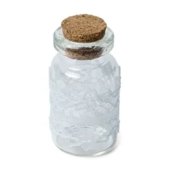 Mini Fiole Avec Dentelle En Verre X 6 Pi Ces